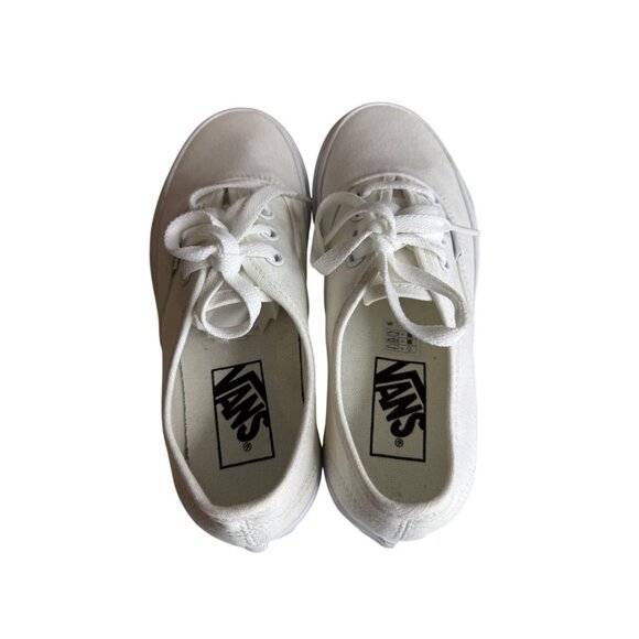 Vans True White Low Top Sneakers Unisex Canvas Shoes Size 5 - Picture 5 of 7